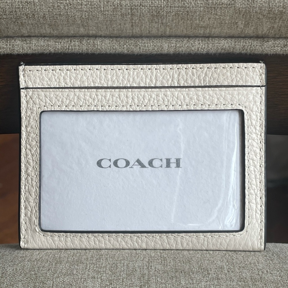NWT！COACH SLIM ID CARD CASE WITH SKETCH PRINT（COACH CAJ48）fast shipping - Picture 3 of 5